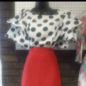 Poke Dot Blouse